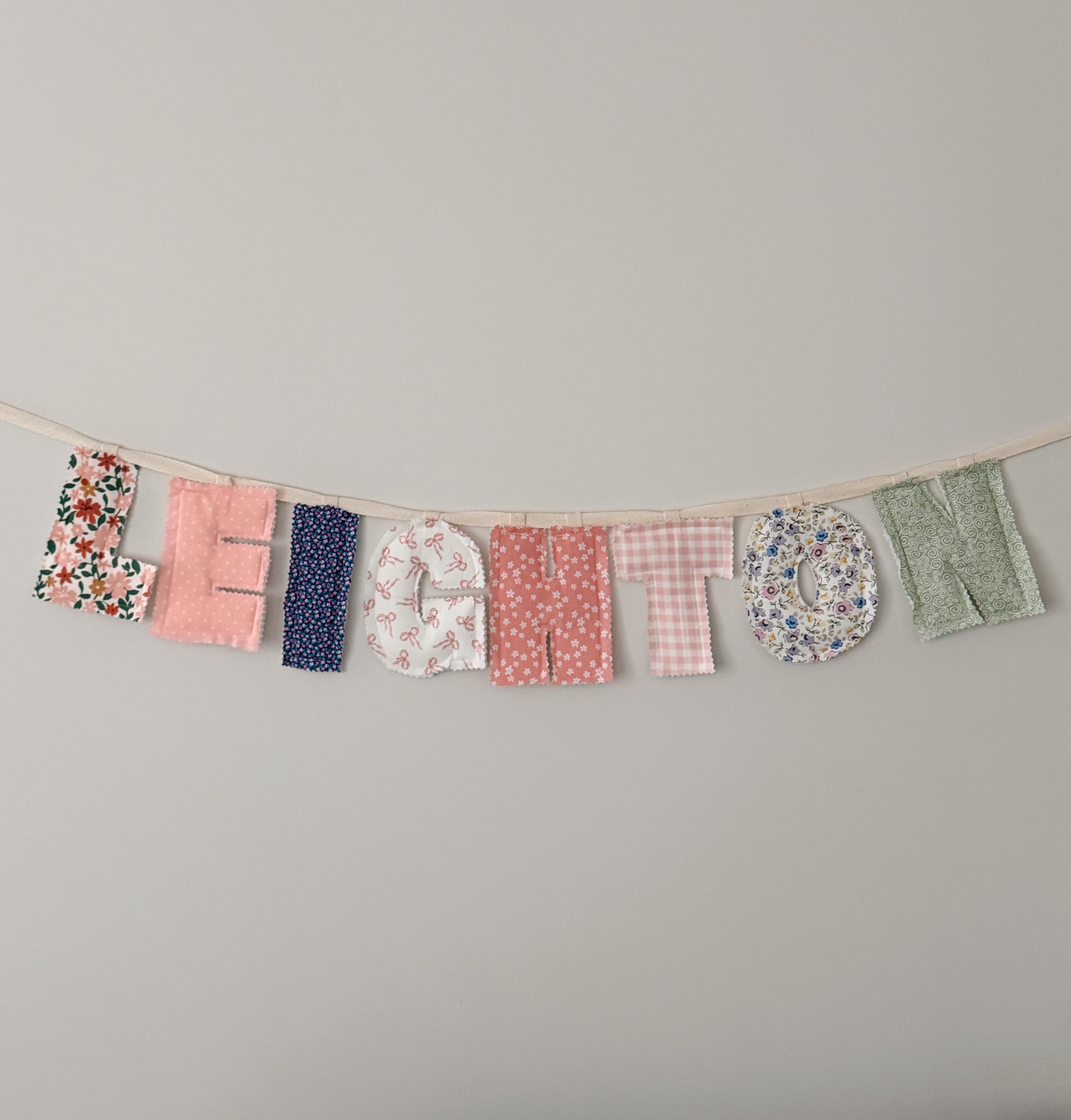 Custom Name Banner (3-5 Letters)