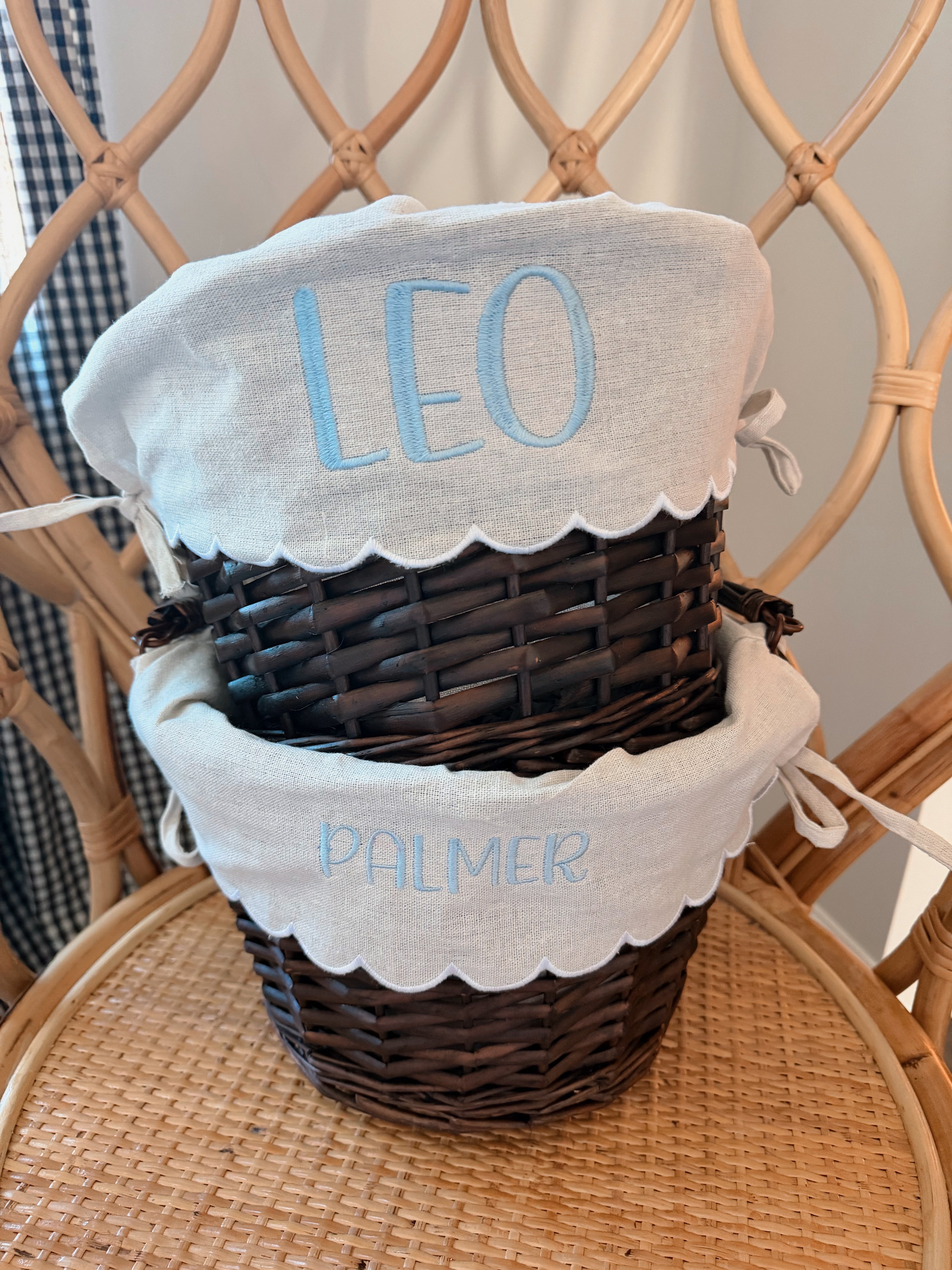 Embroidered Easter Basket