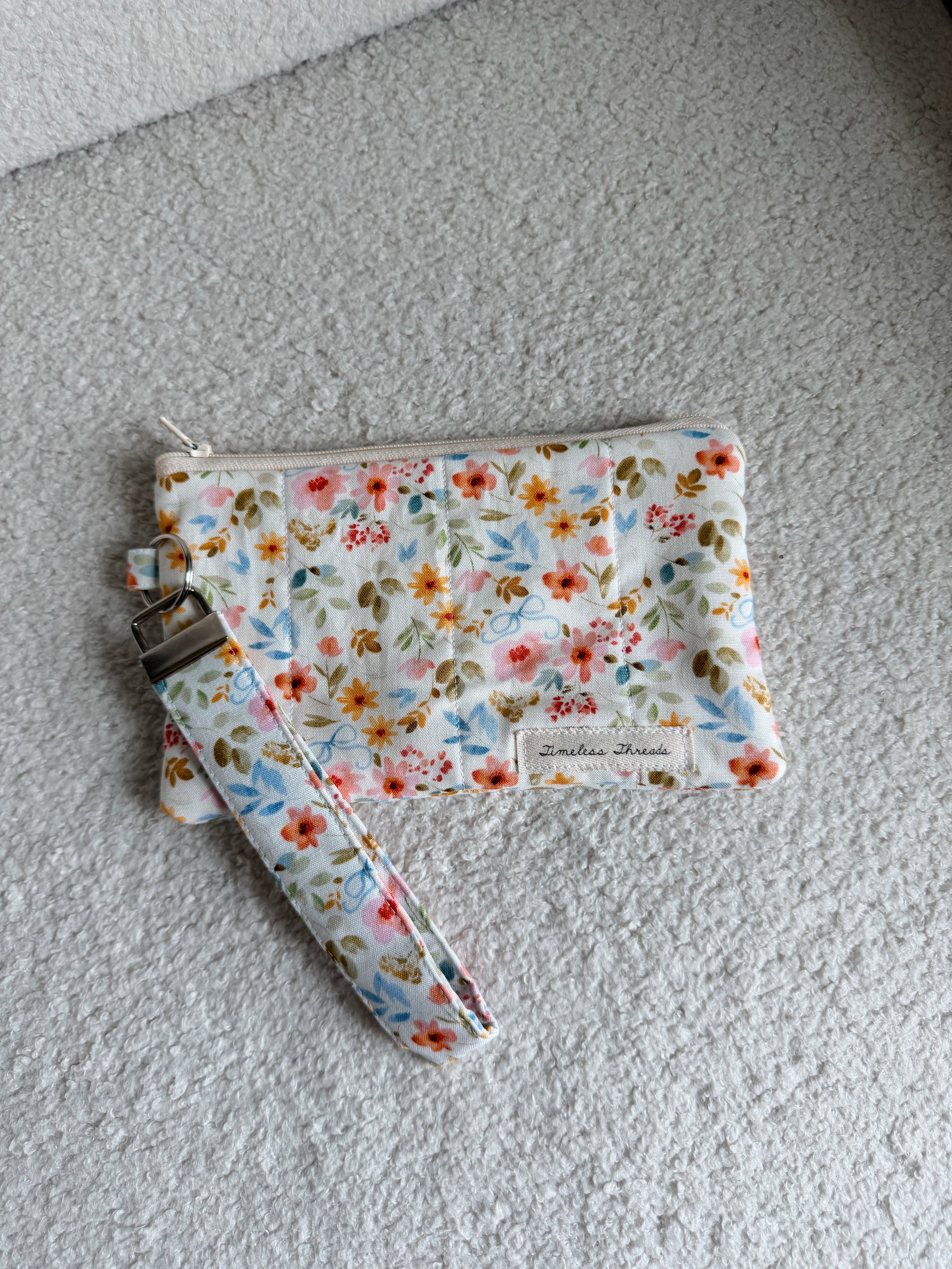 Floral Wristlet