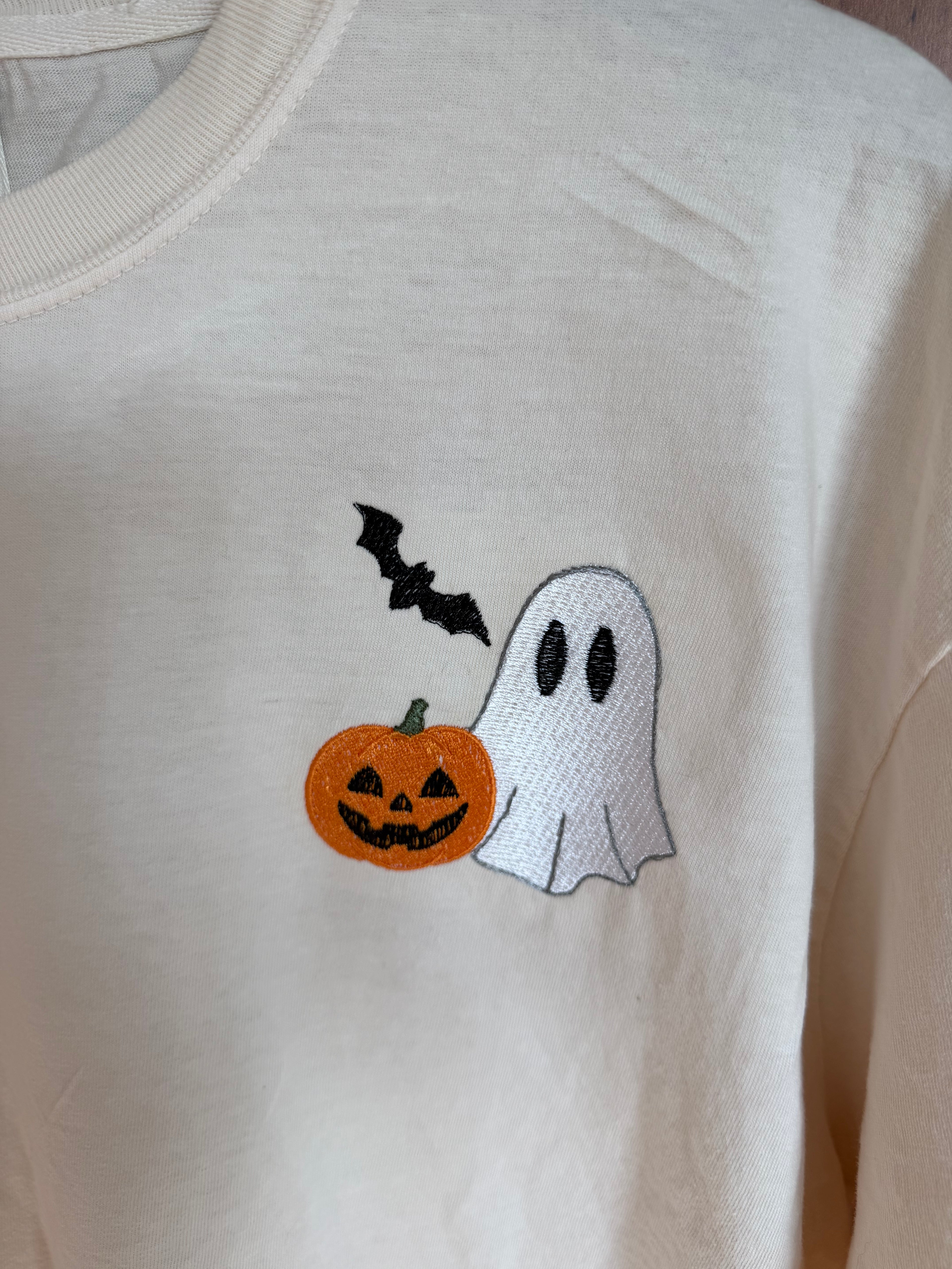 Embroidered Halloween Tee